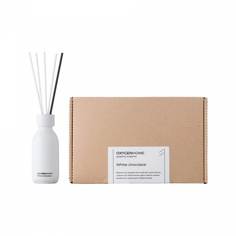 Ароматический диффузор "White Chocolate" 100мл, Oxygen Home